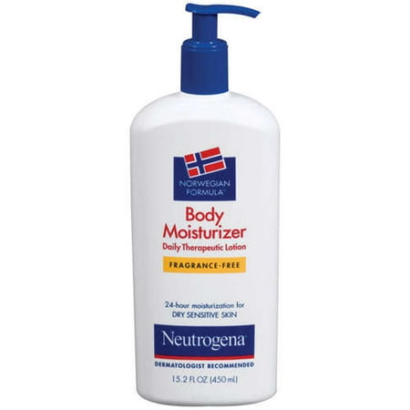 Neutrogena Norwegian Formula Fragrance Free Body Moisturizer Therapeutic Lotion, 15.2 Fl. Oz.