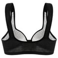 thumbnail image 2 of Brasier Bralette Triangular de Satén Francés, Cómodo Cierre En La Espalda, sin Costuras, con Aros, Ligero y Transpirable. Mediana, 2 of 5
