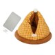thumbnail image 3 of Cama semicerrada para gatos, acogedora casita, suave y cálida con manta eléctrica. L, 3 of 9