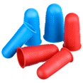 thumbnail image 6 of Pedty 5X Finger Cots (1 Large, 3 Medium, 1 Small),5PCS Finger Protectors Hot Glue Finger Tips Silicone Finger Protectors 3 Sizes 5 A Pack, 6 of 9