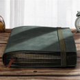 thumbnail image 2 of A5 Thick Blue Diary Notebook 320 Pages Leather Notebook Student Stationery Office Supplies for Writing and Recording, 2 of 5