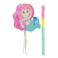 thumbnail image 2 of 1 Set Mermaid Pinata For Girls Mermaid Pinata With Bat Mermaid Theme Birthday Party Includes Blindfold Bat Under Sea Celebrations Decorations, 2 of 6