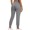 thumbnail image 5 of OGLCCG Yoga Pants for Women High Waisted Workout Joggers Pants Casual Lightweight Running Athletic Pants with Pockets,L,Gray, 5 of 6