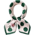thumbnail image 1 of 100% Mulberry Silk Scarfs Small Square Scarf 21" X 21" Neck Scarf Breathable Lightweight For Women Gift Packed, 1 of 5