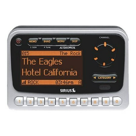 SIRPNP2 Sirius Satellite Radio Shuttle Receiver