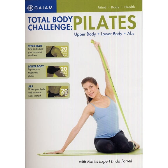 Total Body Challenge Pilates Gaiam Exercise DVD