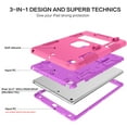 thumbnail image 3 of BENTOBEN Case for iPad 9th/ 8th/ 7th Gen 10.2" with Kickstand, 3 in 1 Heavy Duty Rugged Shockproof Protective Cover with Pen Holder, Compatible with iPad 2021/2020/2019 10.2" Model, 3 of 8