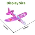 thumbnail image 3 of Foam Gliders Planes Toys Manmel para niños, 50 unidades, regalos de fiesta, 3 of 7