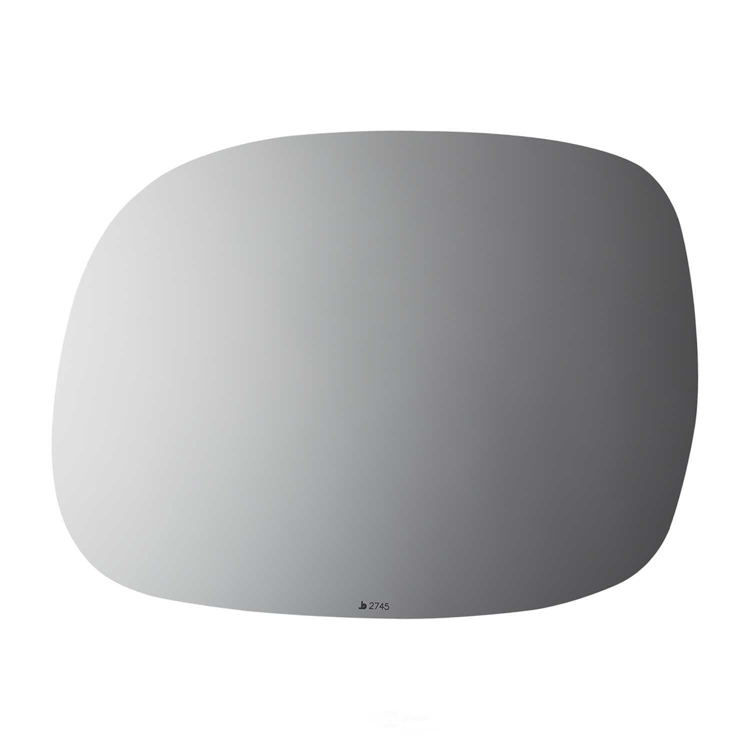 Burco 2745 Driver Side Flat Replacement Mirror Glass for Toyota Sequoia