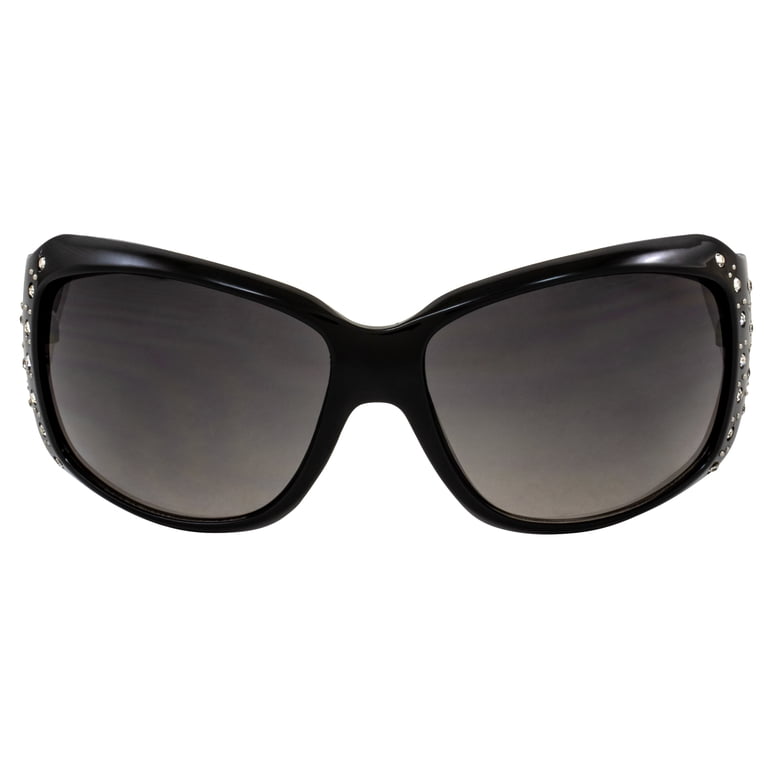 Rodeo Queen 2 Pairs of Fashion Sunglasses for Women Black  display picture 2