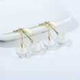 thumbnail image 6 of YANONELRY Cute Sweet Cherry Resin Women Earrings - Y2K Sweet Exquisite Playful Style Trendy Dainty Jewelry - for Women Valentine's Day Earrings Gift, 6 of 6