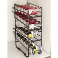 thumbnail image 1 of 2 Pack Soda Can Storage Rack Stackable Beverage Can Organizer Non-slip Can Dispenser Holder Space Saving Water Bottle Beverage Bins Shelf for Refrigerator Cabinet Pantry, 1 of 9