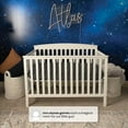 Delta Children Hanover 6in1 Convertible Baby Crib, Grey