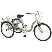 Meridian Adult Trike-Style:24" Dark Silver