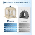 thumbnail image 6 of 6 x 6 FT Instant Pop Up Tent - Portable Weather Resistant Shelter for 2 to 3 People - Beige, 6 of 8