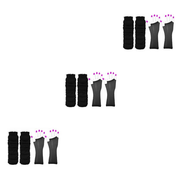 Qarigey Guante de rejilla Adorno de vestir Estilo simple Guantes largos elásticos Accesorio de ropa Adornos de mano Suministros para fiestas Type1 NO1
