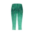 thumbnail image 5 of Patlollav Womens Summer Capris High Waisted Matching Slim Fitting Yoga Gym Pants, 5 of 6