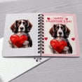 thumbnail image 4 of Happy Valentine's Day English Springer Spaniel Brings Love Heart Spiral Bound Journal Springers Dog Lover Gifts 5x7in Spiral Notebook - 02028, 4 of 5