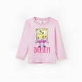 thumbnail image 3 of SpongeBob Family Matching Long Sleeve Crewneck Shirts Funny Cartoon Graphic Girls Tees Casual Matching Clothes Sizes 2-9, 3 of 9