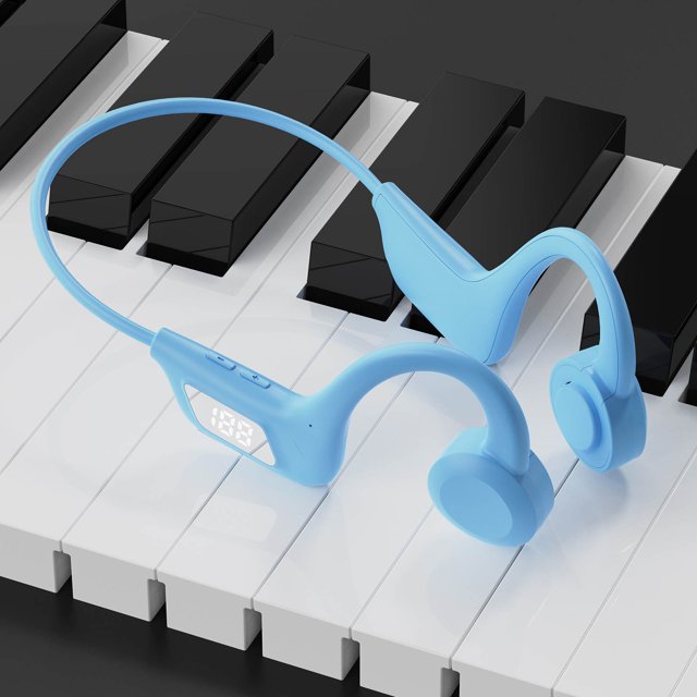 Auricular inalámbrico Bluetooth Auricular osteoconductivo Gancho para la oreja Auricular deportivo Auricular comercial
