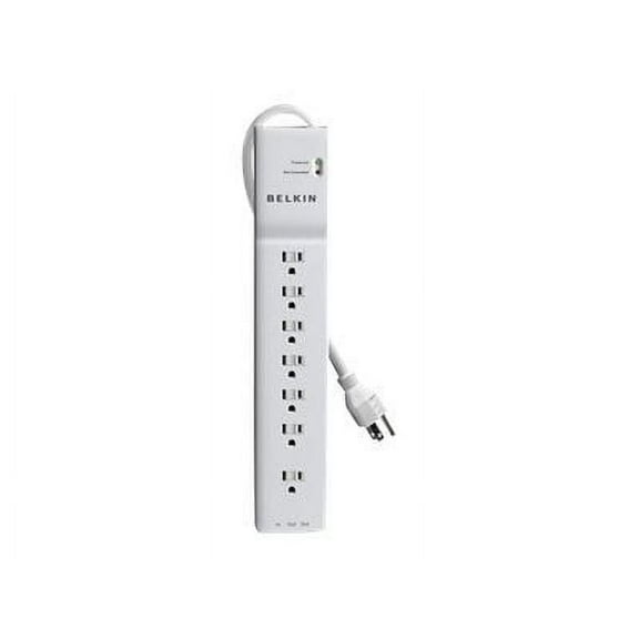 7-Outlet Home/ Office Series Surge Protector with 6 ft Cord.