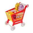 thumbnail image 3 of Milaget Kids Shopping Cart Trolley Set Realistic Learning Shopping Skills Simulation Red, 3 of 9