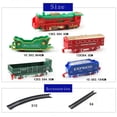 thumbnail image 1 of Christmas Toy Train Electric Rail Car Lights Children Car Gift, 1 of 5