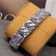 thumbnail image 4 of Binbond Reloj de Pulsera para Hombre con Eslabones de Acero Inoxidable, Plateado, 4 of 6