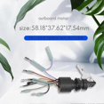 thumbnail image 3 of 87-17009a5 Boat Motor Ignition Key Switch For Mercury Outboard Motors 3 Position Off-run- Wigslar, 3 of 5