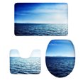 thumbnail image 1 of 3 X Alfombras de Baño Alfombril de Alfombril Antideslizante para Baño O Cocina - Blue Sea # 23 23 Sunnimix Juego de alfombra de baño, 1 of 5