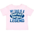 thumbnail image 3 of Inktastic My Dad is a Fantasy Football Legend Boys or Girls Toddler T-Shirt, 3 of 5