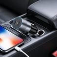 thumbnail image 6 of USB C Car Charger 60W Dual Type C Fast Charging Adapter Compact Smart Safety Chip High Speed Power Supply For Cars SUVs Trucks Navigation Travel And Mobile Device Charging Use, 6 of 6