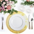 thumbnail image 6 of Round Grid Placemat ,One Sizex1, Round Placemat, PVC Plate Mat，15.4 Inch Non-Slip and Heat Resistant, Table Placemat, Dining Room Placemat Valentine's Day Yellow Love, 6 of 7