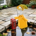 thumbnail image 5 of Waterproof Raincoat Set for Porch Goose - Complete 3-Piece Rainwear with Umbrella - Outdoor Weather Protection for Garden Statues, 5 of 6