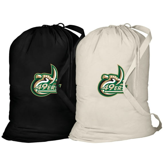 UNC Charlotte Laundry Bags 2Pc SET of  UNCC Clothes Bags - A TOP GIFT