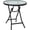 Round, variant on SENYUM Upgrade Patio Bistro Table, Side Table with Tempered Glass Tabletop, Rustproof Frame and Stable X-Shaped Structure, Folding Side Table for Indoor and Outdoor Use