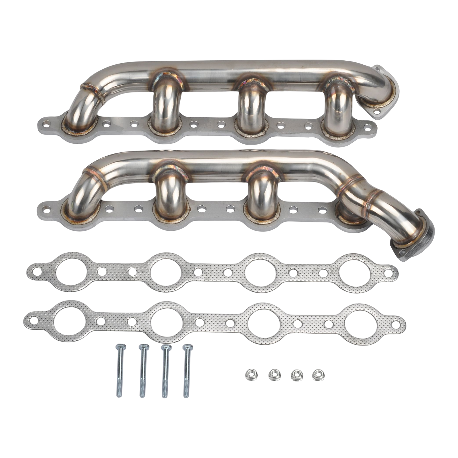 Stainless Steel Exhaust Manifold Headers For 03-07 Ford Powerstroke 6.0L F250 F350