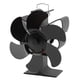 thumbnail image 4 of Ventilador de Estufa Jadeshay 6 Aspas Negro, 4 of 8