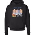 thumbnail image 2 of Inktastic Amsterdam Cityscape with Bicycle and Tulips Adult Hoodie Sweatshirt, 2 of 4