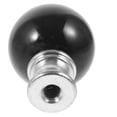 thumbnail image 1 of WASHWEPE Abat-Jour Surmatelas Finial Noir Verre Luminosité Réglable 1Pcs, 1 of 8