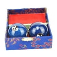 thumbnail image 1 of Bolas Baoding Jinwen con Caja de Almacenamiento Tai Azul, 1 of 8