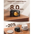 thumbnail image 4 of Organizador de oficina compacto Lamicall Spring con clips para cables, paquete de 12, 4 of 7