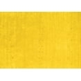 thumbnail image 1 of Ahgly Company Machine Washable Indoor Rectangle Solid Yellow Modern Area Rugs, 5' x 7', 1 of 4