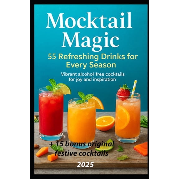 Mocktail Magic: 55 Refreshing Drinks for Every Season, (Paperback)