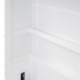 thumbnail image 3 of Kumix Full Size Murphy Bed, Wall Bed with Shelves, Multi-function Murphy Bed for Teens Adults, Wood Bed for Bedroom, Space-Saving, White, 3 of 7