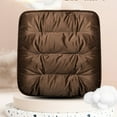thumbnail image 7 of Usbinx Life Warm Plush Car Seat Cover Soft Front Rear Pad Cushion Winter Auto Protector Universal Fit Polyester Elasticity 52.40*18.91in 1 Pack, 7 of 7