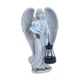 thumbnail image 2 of Terraxo Decorative Angel Statue, Outdoor Garden Solar Sculpture, Luminous Resin, Automatic Function, Suitable for Outdoor Decoration, Gift for Home And Garden Standing, 2 of 8