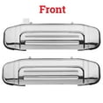 thumbnail image 2 of Front Right Side Car Outer Exterior Door Handles Chrome MR156876 for Montero V31 V32 V33 V46 1997-2000, 2 of 10