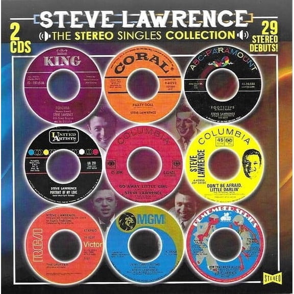 Steve Lawrence - Stereo Singles Collection 57 cuts - Music & Performance - CD