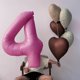 thumbnail image 4 of Globo digital Kelfuoya, 40 cm, rosa, número 14, para decoración de fiestas, 4 of 7